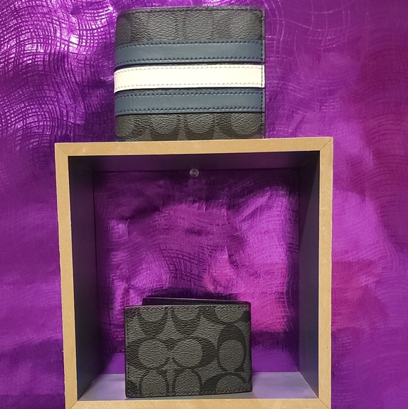 COACH Mens Wallet - Picture 6 of 8